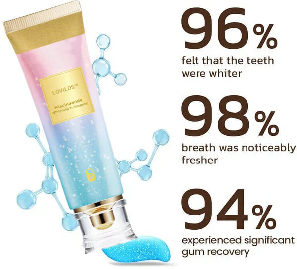 LOVILDSâą Niacinamide Whitening Zahnpasta (aus den USA importiert)