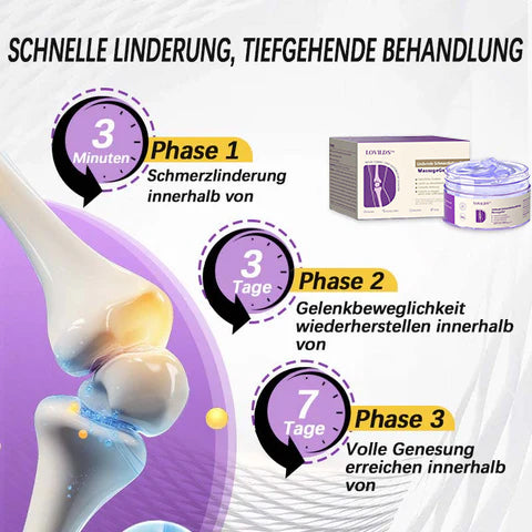 ❤️ Gelenkschmerz-Behandlungsgel – Kurkuma-Extrakt, Emu-Öl, Chondroitin & natürliche Kräuterinhaltsstoffe für Gelenkgesundheit und Schmerzbehandlung – Empfohlen von der DGOU