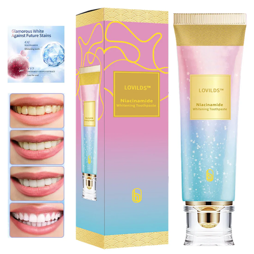 LOVILDSâą Niacinamide Whitening Zahnpasta (aus den USA importiert)