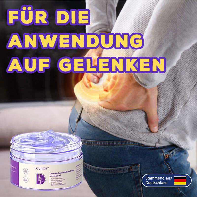 ❤️ Gelenkschmerz-Behandlungsgel – Kurkuma-Extrakt, Emu-Öl, Chondroitin & natürliche Kräuterinhaltsstoffe für Gelenkgesundheit und Schmerzbehandlung – Empfohlen von der DGOU