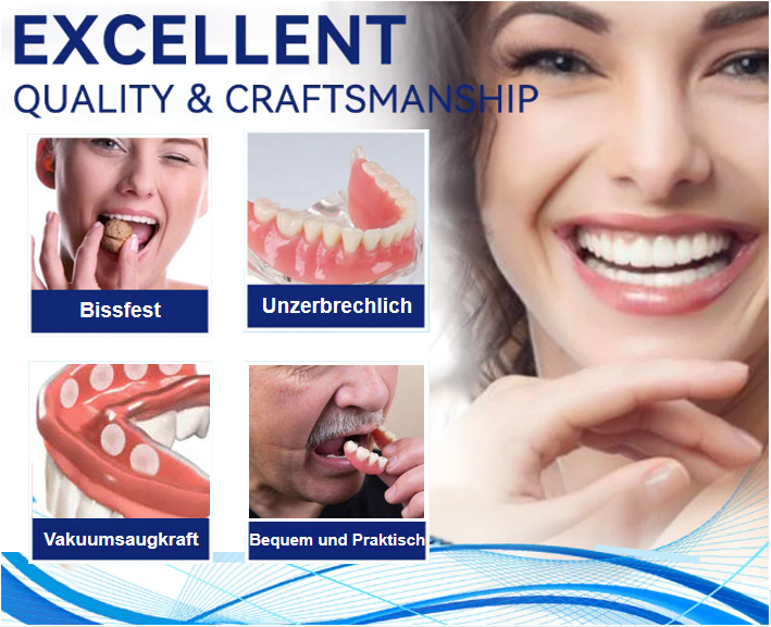 SmileFitPro™- Neue Generation Flexible Vollprothesen-Lösung
