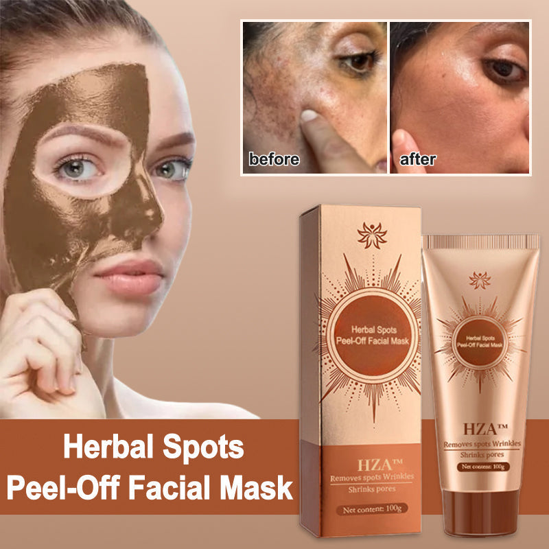 🔥[Offizieller Markenladen] HZA™ Kräuter-Peel-Off-Gesichtsmaske gegen Hautflecken