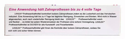 🦷🦷[Offizieller Markenladen] LOVILDS™ Thermoplastisches Haftmittel für Zahnprothesen