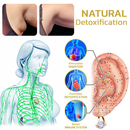 🔥LETZTER TAG - 80% RABATT AKTION) PureFloria™ Lymphatische Therapie Magnetische Therapie Germanium-Ohrringe