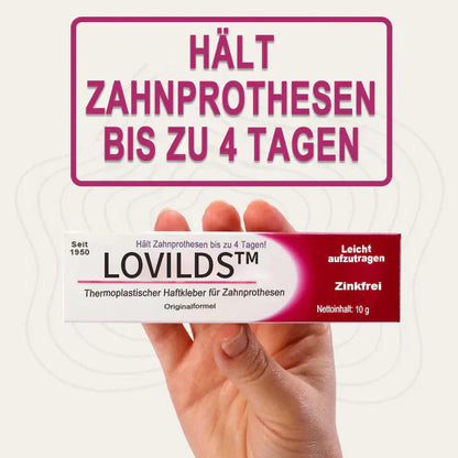 🦷🦷[Offizieller Markenladen] LOVILDS™ Thermoplastisches Haftmittel für Zahnprothesen