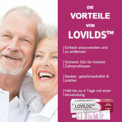 🦷🦷[Offizieller Markenladen] LOVILDS™ Thermoplastisches Haftmittel für Zahnprothesen