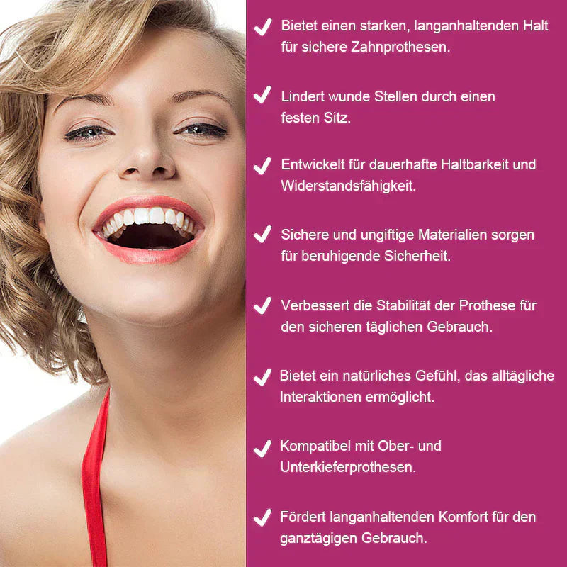 🦷🦷[Offizieller Markenladen] LOVILDS™ Thermoplastisches Haftmittel für Zahnprothesen